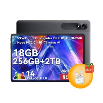 Tablet Blackview Tab 9 Wifi | 18 GB (6 GB + 12 GB) de RAM 256 GB de ROM