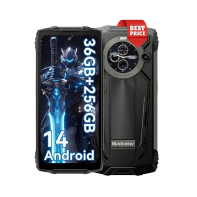Blackview BV8200 | 36 GB RAM, 256 GB ROM – Taschenlampe mit KI-Helligkeit