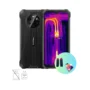 Smartphone Android 10.0 da 64 GB, con batteria da 128 GB, ... Telecamera termica 5G