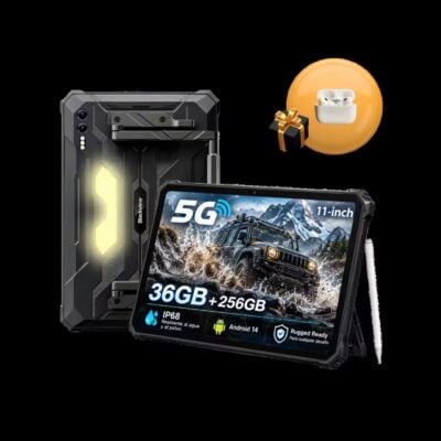 Tablette Blackview Active 10 Pro 5G – Lampe de poche | 36 Go de RAM 256 Go de ROM
