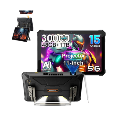 Blackview Active 12 Pro 5G | Projetor e lanterna potentes