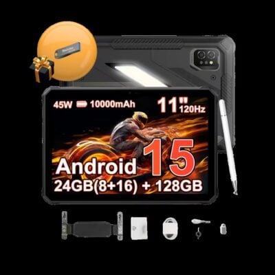 Blackview Active 7 : Tablette robuste avec lampe torche
