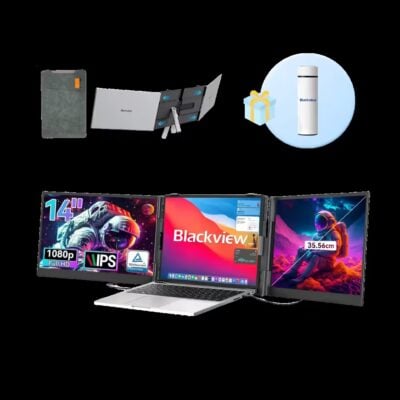 Blackview DCM6: doppio schermo per laptop.