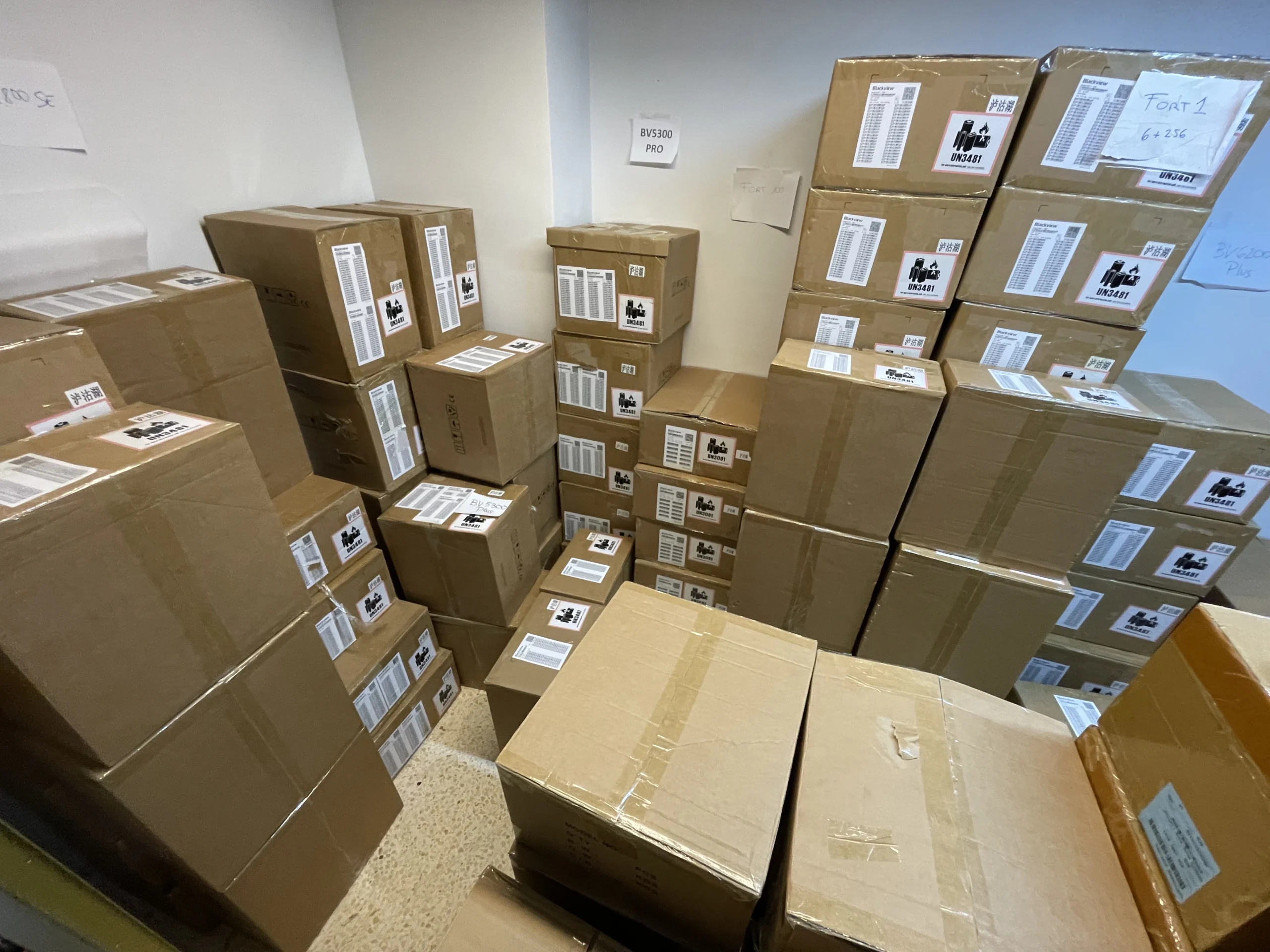 Téléphones Blackview en stock